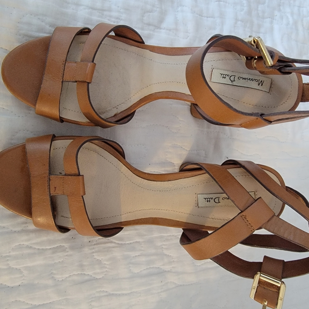 Massimo Dutti platform sandals